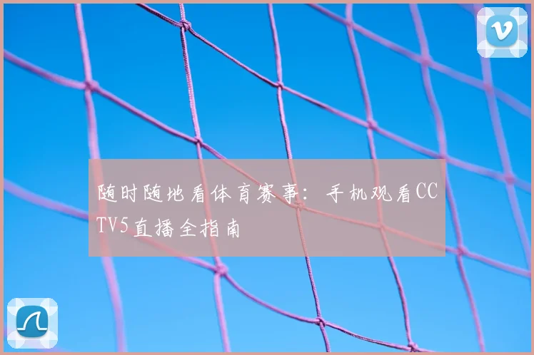 随时随地看体育赛事:手机观看CCTV5直播全指南