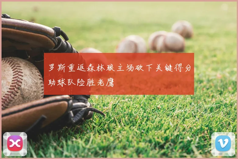 罗斯重返森林狼主场砍下关键得分助球队险胜老鹰