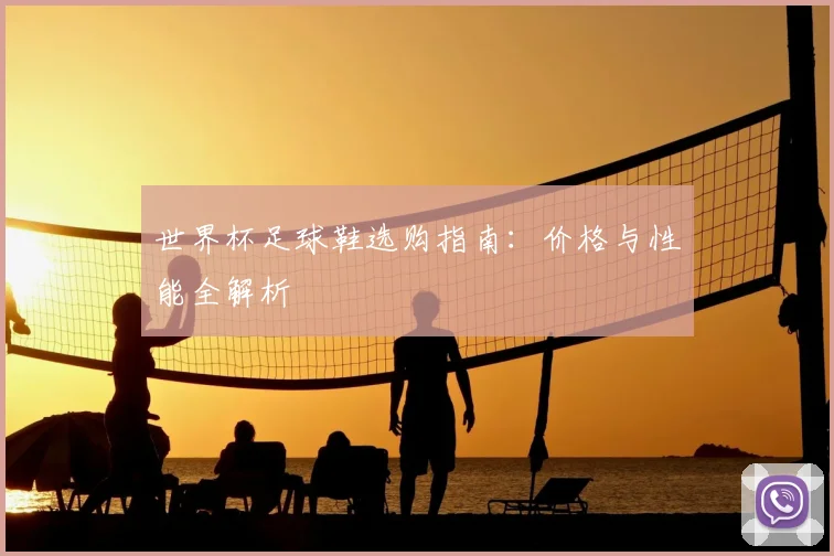 世界杯足球鞋选购指南:价格与性能全解析