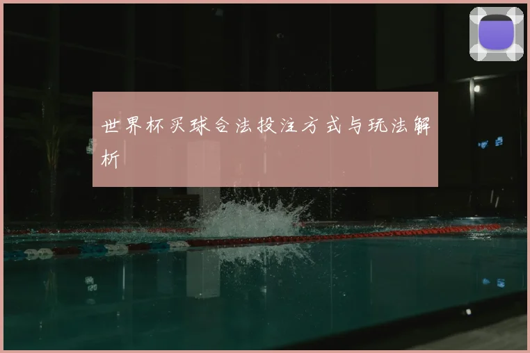 世界杯买球合法投注方式与玩法解析
